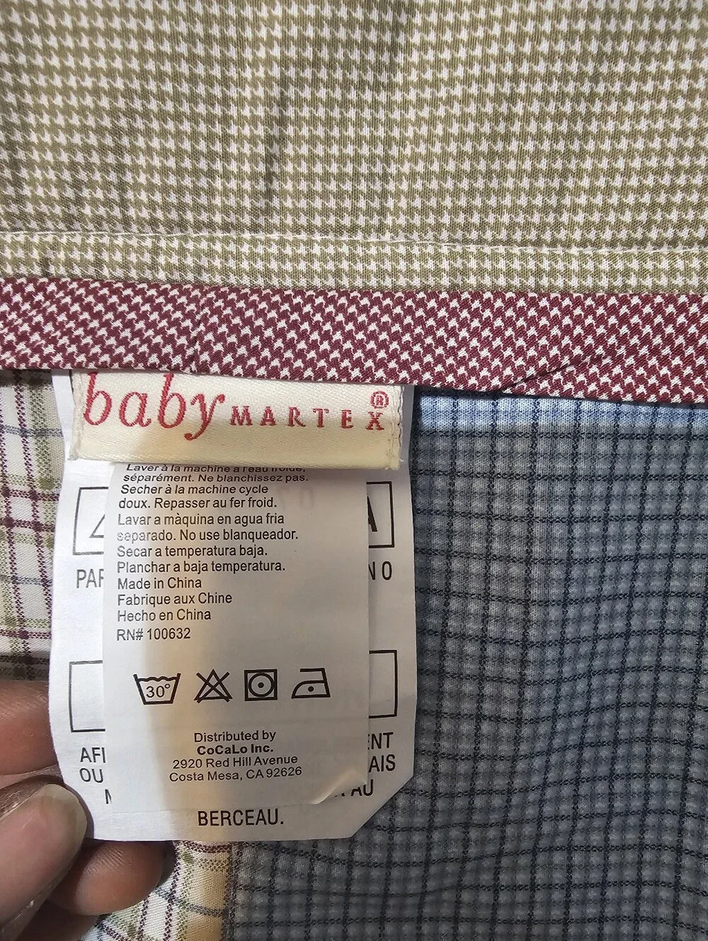 Baby Martex Diaper Stacker & Blanket with Airplane Appliqué